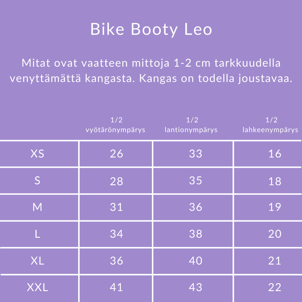 Bike Booty Leo