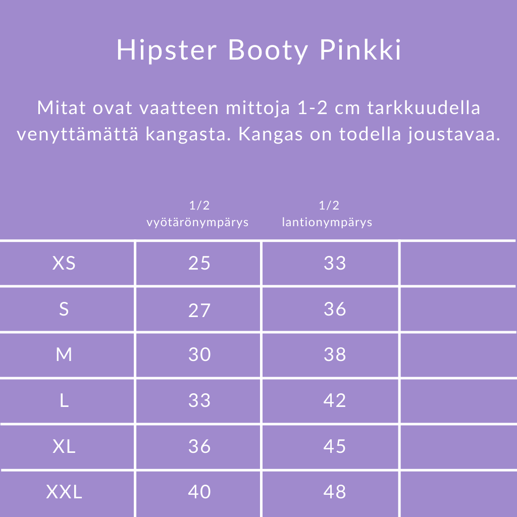 Hipster Booty Pinkki